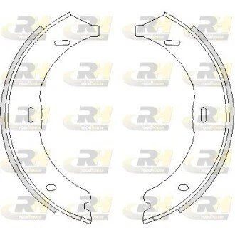 Гальмівні колодки барабанні ROADHOUSE 4745.00 (фото 1)