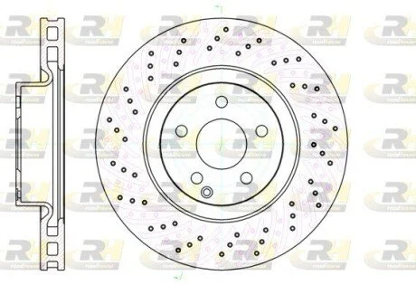 Гальмiвний диск ROADHOUSE 6103210