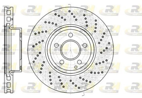 Гальмiвний диск ROADHOUSE 6118510