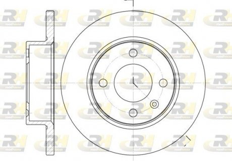 TARCZA HAMULCOWA TARCZA HAMULCOWA SZT ROADHOUSE DSX606000