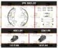 Комплект тормозов, барабанный тормозной механизм SPK300100