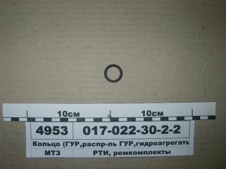 Кільце ГОСТ 18829-73 (ГОСТ 9833-73)(вир-во Україна) Рось Гума 017-022-30-2-2