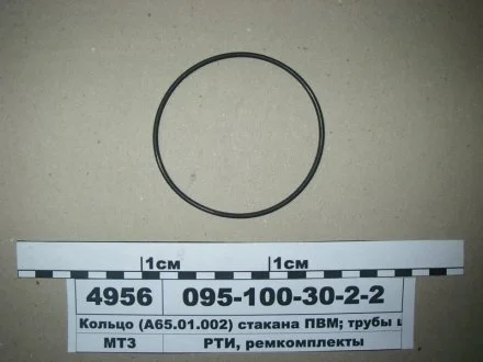 Кільце ГОСТ 18829-73 (ГОСТ 9833-73)(вир-во Україна) Рось Гума 095-100-30-2-2