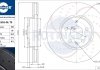 Диск тормозной с перфорацией и слотированием с графитовым покрытием ROTINGER RT21516GLT5 (фото 1)