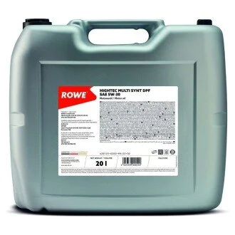 Олива моторна HIGHTEC MULTI SYNT DPF SAE 5W-30 (20 L) ROWE 20125-0200-99