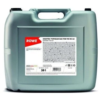 Олива трансмісійна HIGHTEC TOPGEAR SAE 75W-90 HC-LS (20 L) ROWE 25004-0200-99