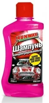 0.25л Шампунь для мойки автомобиля (конц. 1:320) RUNWAY RW2504