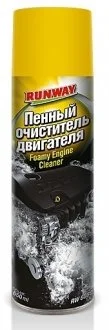0.65л OAMLY ENGINE CLEANER Очиститель двигателя наружный пенный (аэрозоль) RUNWAY RW6080 (фото 1)
