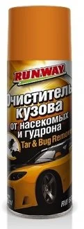0.45л Очиститель кузова от битума и следов насекомых (270 грамм аероз) RUNWAY RW6089