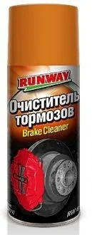 Фото 1 - 0.5л BRAKE CLEANER Очиститель тормозов (аэрозоль) RUNWAY RW6121 0.5л BRAKE CLEANER Очиститель тормозов (аэрозоль) RUNWAY RW6121 (фото 1)