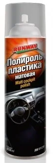 0.65л Полироль для пластика (матовый) RUNWAY RW6129