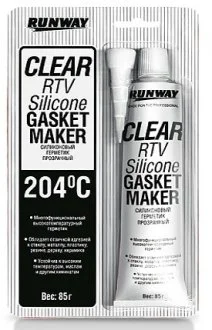 Силиконовый герметик прозрачный RUNWAY RW8502