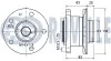 Підшипник маточини (задньої) Volvo S60/S80/V60/V70/XC70/XC90 02-18 (135.9/63.1x81.3x63.3) RUVILLE 221321 (фото 2)