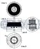 Шків колінвалу BMW 3 (E46)/5 (E39)/Land Rover Freelander 2.0d/CDT/Td 98-06 RUVILLE 520074 (фото 2)