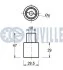 Ролик ГРМ VW Caddy II/Golf IV 1.9SDI/TDI 96-04, (29x47.2) RUVILLE 540455 (фото 2)