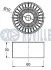 CITROEN Натяжной ролик Berlingo 1.1/1.6, C3, 4, C-Elysee 1.2, Nemo Peugeot 206, 301, 307, Partner RUVILLE 541465 (фото 2)
