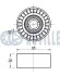 Ролик генератора Audi A4/A5/A6/A7/A8/VW Phaeton/Touareg 2.7D/3.0D/4.2D 03- (паразитний) (65x26) RUVILLE 541620 (фото 2)