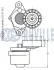 HYUNDAI Ролик приводного ремня Accent,i20,30,40,Matrix,Kia Ceed,Carens,Rio,Soul 1.1/1.7CRDi 05- RUVILLE 541840 (фото 2)