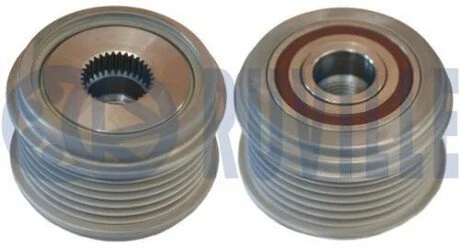 Фото 1 - шків генератора Audi A4/A5/Q5/Q7 1.8/2.0TFSI, 09-/Porsche Macan 2.0, 15- RUVILLE 542680 Шків генератора Audi A4/A5/Q5/Q7 1.8/2.0TFSI, 09-/Porsche Macan 2.0, 15- RUVILLE 542680 (фото 1)