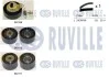 RUVILLE  К-кт. ГРМ (рем.+3шт. ролика+крепление)  FORD Escort 1,6/1,8 92-01 550015