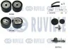 RUVILLE RENAULT К-т ГРМ (ремень+ 2 ролика+помпа+ крепление) Kangoo 1.6, Megane 1.6 01- 5501091