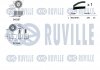 К-кт. ГРМ (рем.+2шт. ролик+крепление) FIAТ Doblo 1.9 JTD RUVILLE 550133 (фото 2)