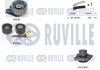 Комплект ГРМ + помпа Fiat Doblo 2.0D 10-/Opel Zafira B 1.9CDTi 05- (199х24) RUVILLE 5502601 (фото 1)