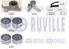 RUVILLE MITSUBISHI К-т ГРМ  (2 ремня+4 ролика)  L200 2.5 05- 550301