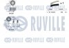 К-т ГРМ (ремень Тефлон +2шт. ролика) OPEL Astra H, Vectra C, 1,9CDTI RUVILLE 550302 (фото 2)