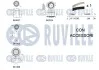К-кт ГРМ (рем. + 4 ролика натяжения +крепл.) Golf,Passat,Audi 2.0TD RUVILLE 550305 (фото 2)