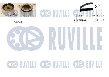 К-кт ГРМ Honda CR-V 2.0 16V 97-99 RUVILLE 550448