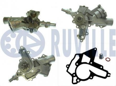 Помпа води Opel Astra G/H/Corsa C/D 1.2 16V/1.4 00-14/Combo 1.4 16V 05- RUVILLE 561269E