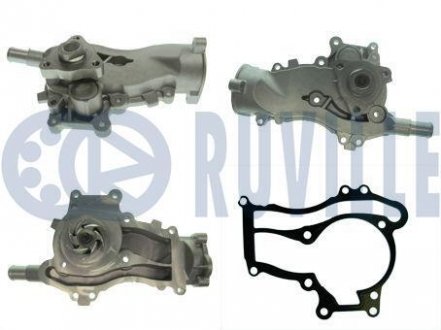 Помпа води Opel Corsa D/E 1.0-1.4/Astra J/Insignia/Meriva B/Zafira C 1.4 09-/Chevrolet Aveo 11- RUVILLE 561508