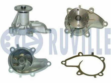 NISSAN Помпа воды BLUEBIRD 2.0 85-, SUNNY 1.6 87- RUVILLE 56604 (фото 1)