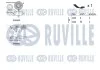 К-кт. (ремінь + 2шт. ролики) Vw 1.9 TDI RUVILLE 570067 (фото 2)