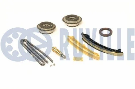 Комплект ланцюга ГРМ MB C-class (203/204)/Sprinter (906) 1.8 00- RUVILLE 580144 (фото 1)