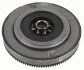 Двомасовий маховик (без болтів) JEEP WRANGLER IV 2.0H 05.21- SACHS 2295002191 (фото 1)