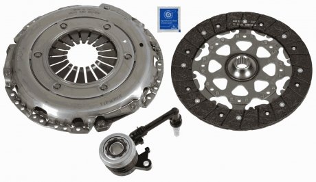 Комплект зчеплення RENAULT Megane/Scenic/GrandScenic "1,9-2,0 "03>> SACHS 3000 990 407 (фото 1)