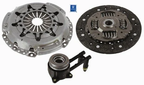 Комплект зчеплення Ford Transit Courier 1.5TDCi/1.6TDCi 12- (+вижимний) SACHS 3000990619