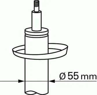 Амортизатор передній SACHS 311 852