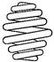 Пружина ходовой части 996 394