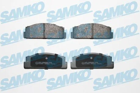 Гальмівні колодки, дискове гальмо (набір) SAMKO 5SP003