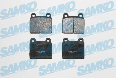 Гальмівні колодки, дискове гальмо (набір) SAMKO 5SP026