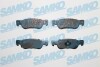Гальмівні колодки, дискове гальмо (набір) 5SP052