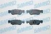 Гальмівні колодки, дискове гальмо (набір) 5SP052