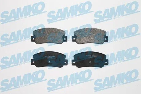 Гальмівні колодки, дискове гальмо (набір) SAMKO 5SP095