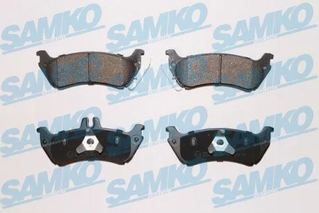 Гальмівні колодки, дискове гальмо (набір) SAMKO 5SP1000