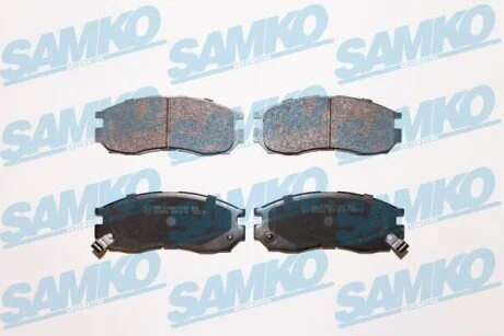 Комплект тормозных колодок, дисковый тормоз SAMKO 5SP1012