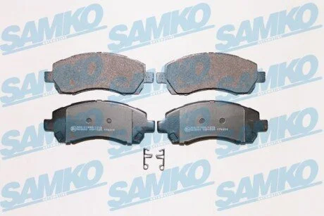 Гальмівні колодки, дискове гальмо (набір) SAMKO 5SP1025