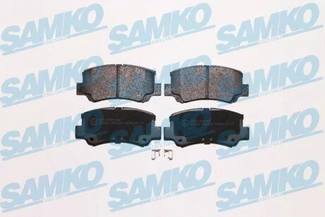 Гальмівні колодки, дискове гальмо (набір) SAMKO 5SP1028